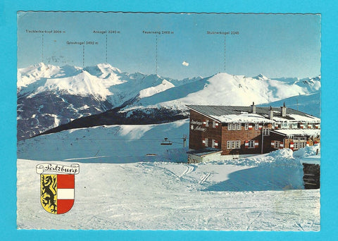 AK Bad Hofgastein. Schloßalm-Haus Hamburger Schiheim.