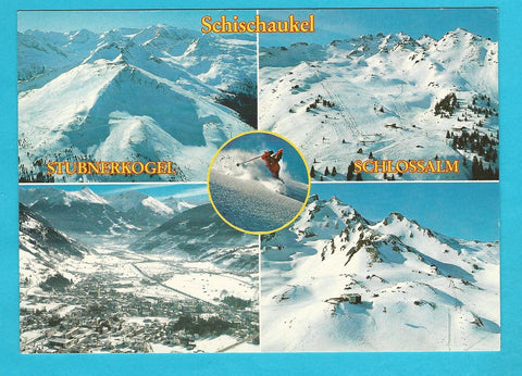 AK Bad Hofgastein. Schischaukel Stubnerkogel Schlossalm.