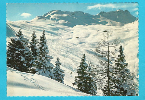 AK Bad Hofgastein. Skiparadies Schloßalm. Hamburger Skiheim.