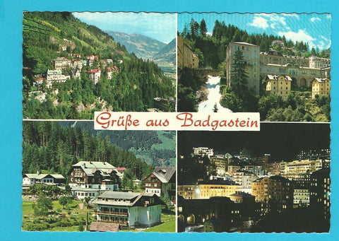 AK Grüße aus Badgastein.