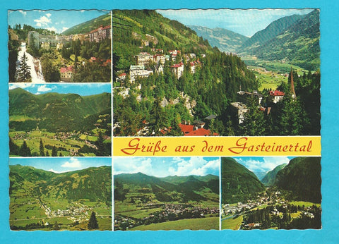 AK Grüße aus dem Gasteinertal.