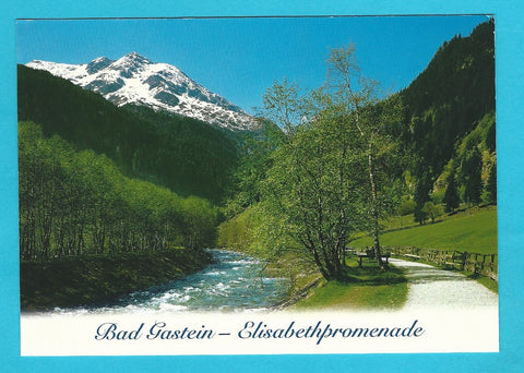 AK Bad Gastein - Elisabethpromenade.
