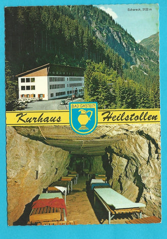 AK Badgastein. Kurhaus Heilstollen.