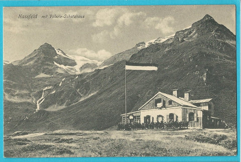 AK Nassfeld mit Valerie-Schutzhaus.