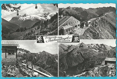 AK Bad Gastein. Berggrüße vom Stubnerkogel.