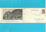 AK Panorama vom Gasteinertale, vom Cafe Gamskar aus gesehen. Restaurant und Cafe Gamskar (Lutherhof)