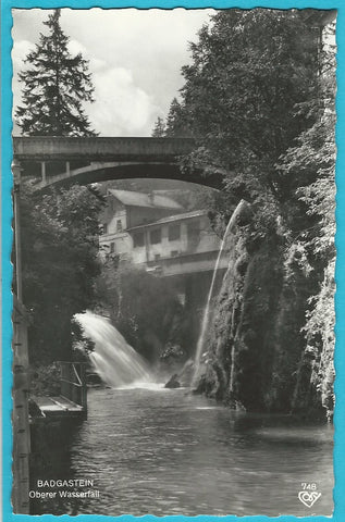 AK Badgastein. Oberer Wasserfall.