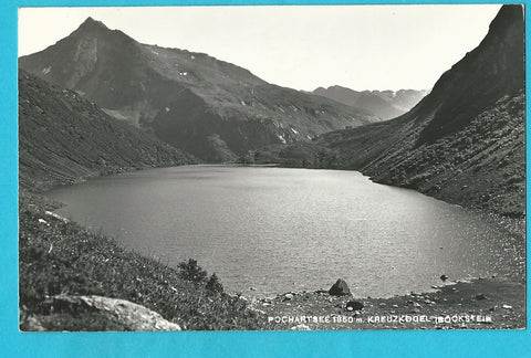 AK Pochartsee mit Kreuzkogel. Böckstein. (1956)