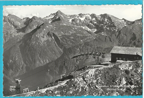 AK Badgastein. Berghotel Stubnerkogel.