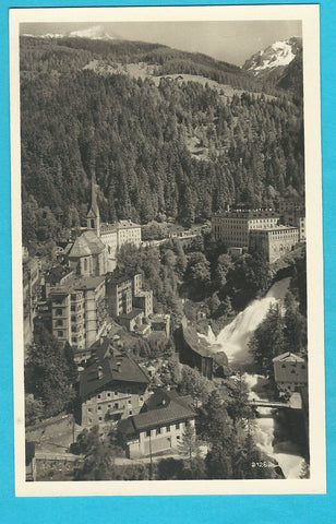 AK Badgastein von der Villa Viktoria.