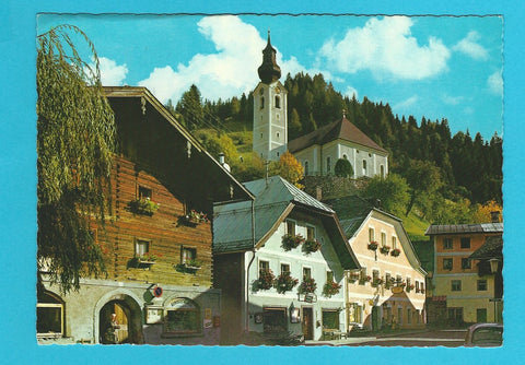 AK Großarl im Pongau. Marktplatz.