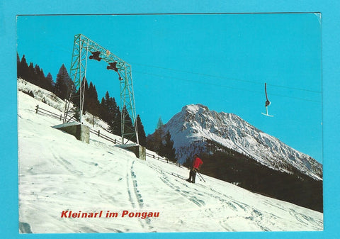 AK Kleinarl im Pongau. Skilift gegen Ennskraxen.
