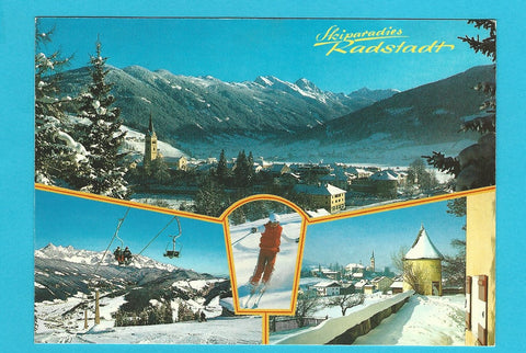 AK  Skiparadies Radstadt.