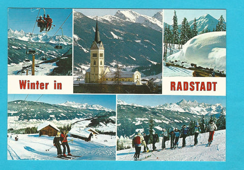 AK Winter in Radstadt.