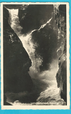 AK Liechtensteinklamm, Kesselfall. (1935)