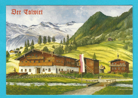 AK Hüttschlag - See 30. Der Talwirt. Familie Promegger.