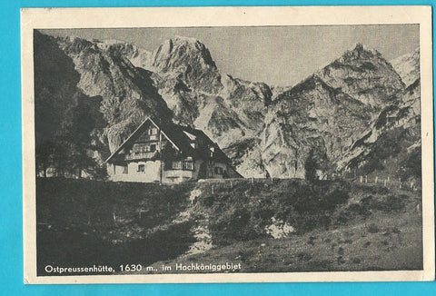AK Ostpreussenhütte im Hochköniggebiet.