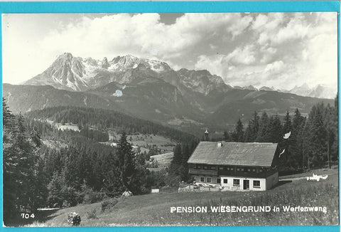 AK Werfenweng. Pension Wiesengrund.