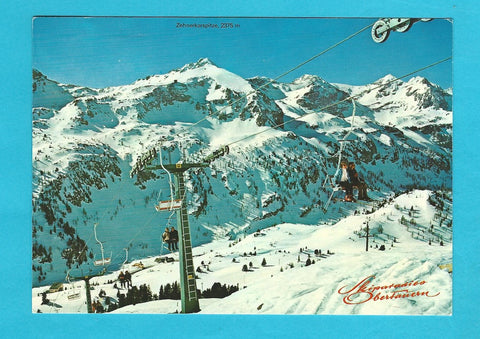 AK Obertauern. Sessellift zum Grünwaldkopf.