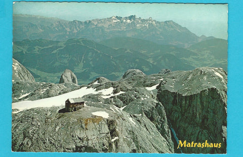 AK Matrashaus auf dem Hochkönig-Gipfel.