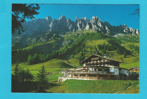 AK Mühlbach. Arthurhaus mit Mandlwand.