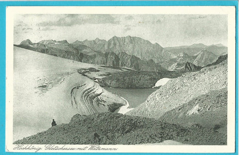 AK Hochkönig. Gletschersee mit Watzmann.