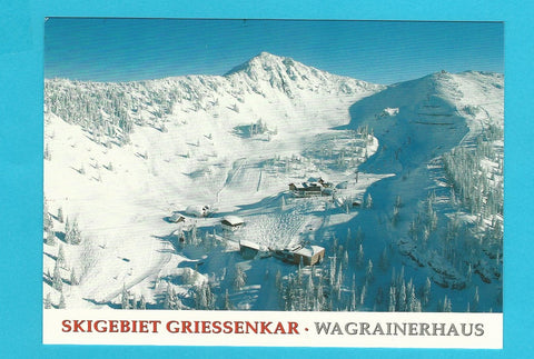 AK Wagrainerhaus. Skigebiet Griessenkar.