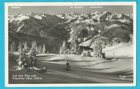 AK Auf dem Weg zum Wagrainerhaus.