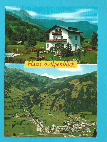AK Dorfgastein. Unterberg 43. Haus Alpenblick. (F. u. G. Hofmeister).