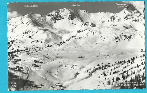 AK Skiparadies Radstädter Tauern.