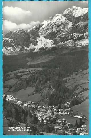 AK Mühlbach mit Hochkönig.