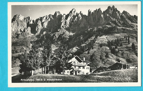 AK Arthurhaus über Manndlwand.