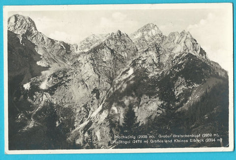 AK Hochkönig. Großer Bratschenkopf. Floßkogel...