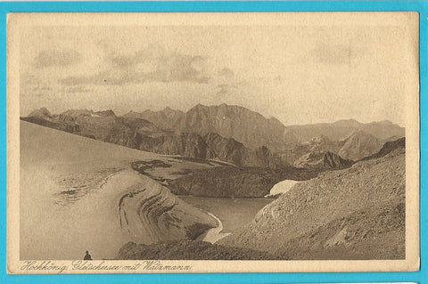 AK Hochkönig, Gletschersee mit Watzmann.