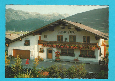 AK Radstadt. Pension Linde. Fam. Buchegger.