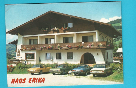AK Wagrain-Kirchboden. Haus Erika. J. E. Tiefenbacher.