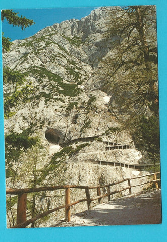 AK Eisriesenwelt bei Werfen. Höhleneingang.