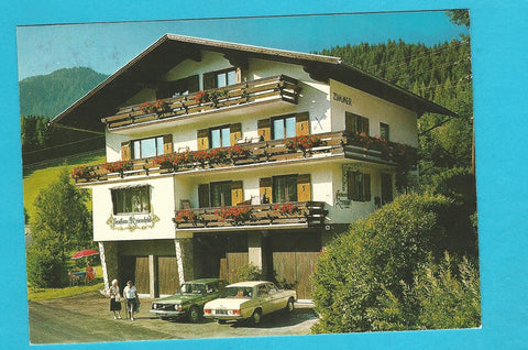 AK Goldegg, Hofmark 81. Pension Kriemhild. Familie P. u. K. Lederer.