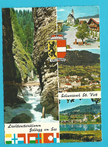 AK Liechtensteinklamm - Goldegg am See. Schwarzach St. Veit.