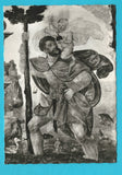 Schloß Goldegg. Hl. Christophorus. Renaissance-Fresko im Rittersaal.