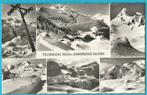 AK Felseralm. Radstädter Tauern. (1957)