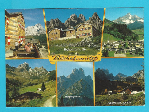 AK Bischofsmütze. Hofpürglhütte. Filzmoos.