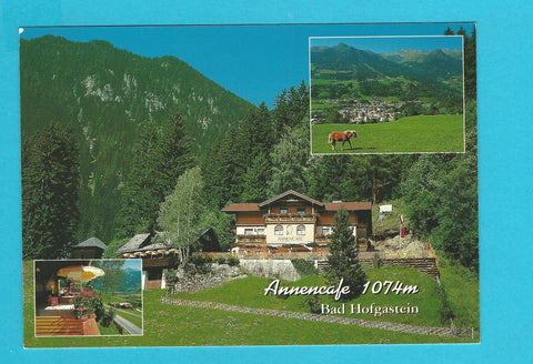 AK Bad Hogastein. Annencafe. Familie Höhenwarter.