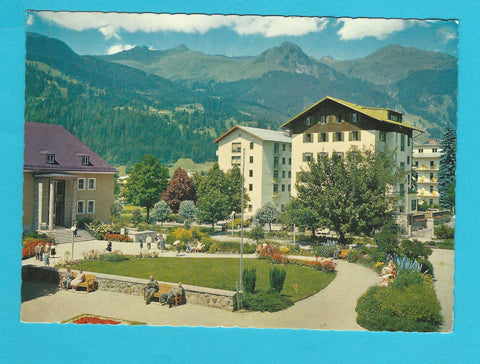 AK Bad Hofgastein. Kurhaus und Kurpark.