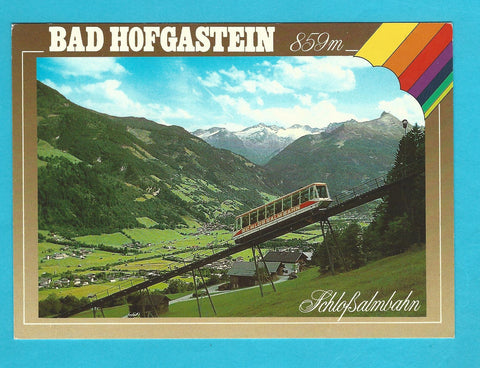 AK Bad Hofgastein. Schloßalmbahn.