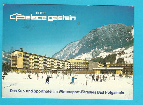 AK Bad Hofgastein. Hotel Palace Gastein.