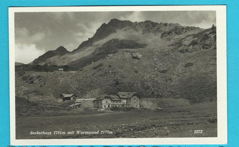 AK Seekarhaus mit Wurmwand. (1933)