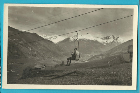 AK Bad Hofgastein. Berglift. (1949)