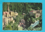 AK Bad Gastein. Ansicht mit Wasserfall.