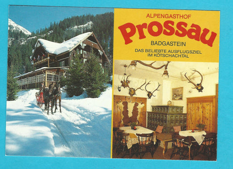AK Bad Gastein. Alpengasthof Prossau.